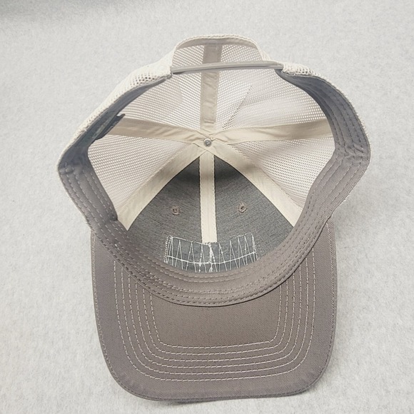 Drake Old School Patch Waterfowl Hunting Adjustable Snapback Mesh Hat Dark Gray - Picture 6 of 7
